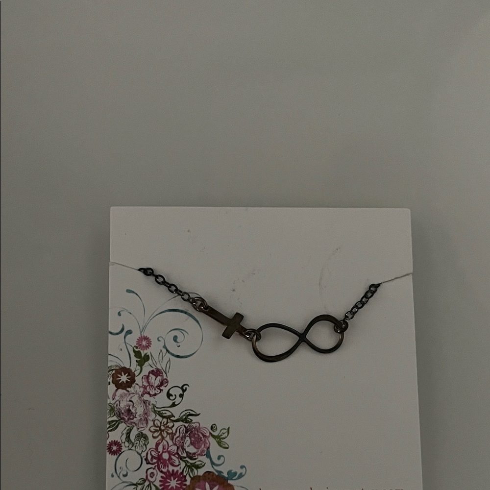 cross x infinity bracelet